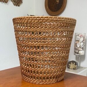 Made In HongKong Woven Brown Basket
